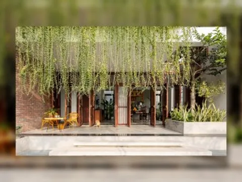 Ngôn ngữ hiện đại trong một ngôi nhà nông thôn