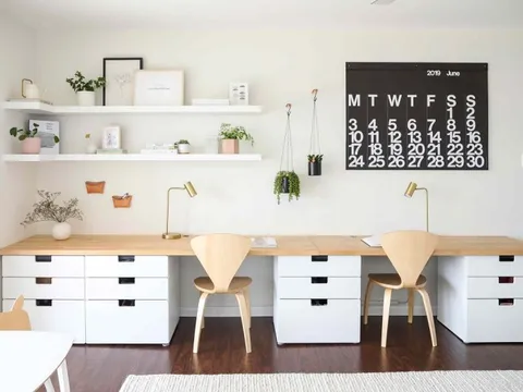 Góc làm việc giàu cảm hứng tại nhà