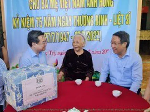 Bộ Xây dựng tổ chức hoạt động đền ơn đáp nghĩa nhân dịp 27/7