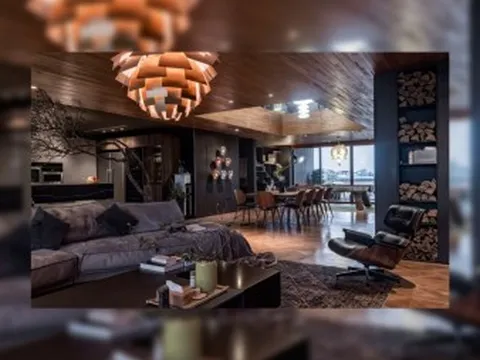 Căn hộ Triplex hiện đại pha trộn nét Á – Âu