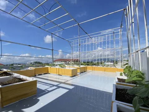 Cơi nới mái nhà để làm vườn sân thượng