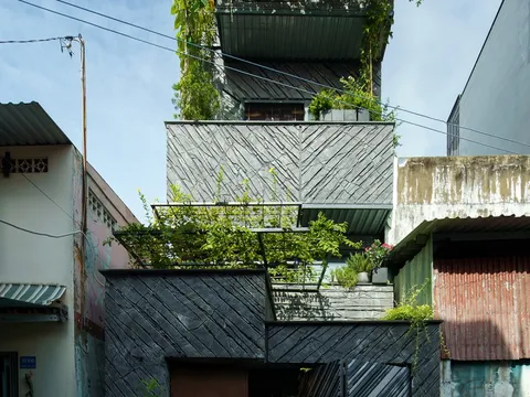 Nhà phố trong hình hài thác nước cao nguyên