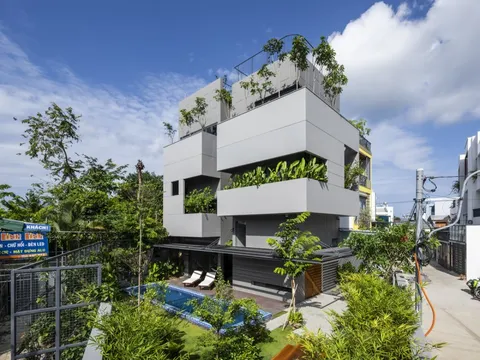 Hiệu ứng hang động thông gió cho nhà hướng Tây