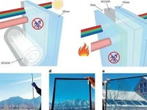 Aerogel trong suốt cách nhiệt hiệu quả cho cửa sổ hai lớp