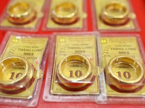 Chiều 17/4, giá vàng quay đầu giảm nhẹ