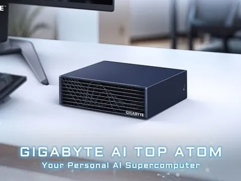 GIGABYTE công bố siêu máy tính AI cá nhân AI TOP ATOM sẽ có mặt trên toàn cầu vào ngày 15 tháng 10