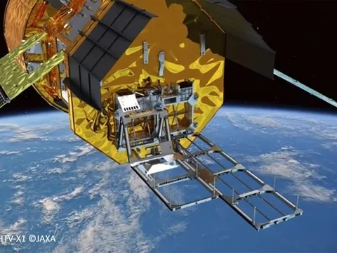 Các tấm pin mặt trời perovskite của Ricoh được lắp đặt trên tàu vũ trụ vận chuyển hàng hóa của Cơ quan Thám hiểm Hàng không Vũ trụ Nhật Bản1 HTV-X1