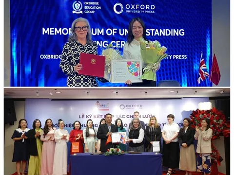 Nhà xuất bản Đại học Oxford ký kết biên bản ghi nhớ với iSmart và OEG nhằm thúc đẩy cải cách giáo dục tại Việt Nam