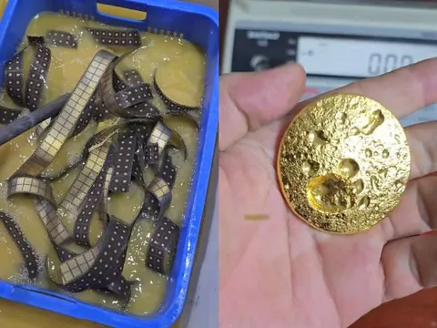 Chàng trai lấy được hơn 5 cây vàng từ thứ nhiều người bỏ đi