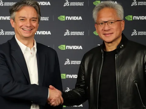 Dassault Systèmes bắt tay NVIDIA phát triển nền tảng AI công nghiệp dựa trên bản sao số