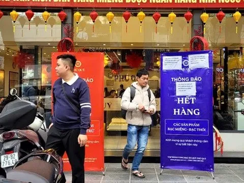 Mở van vàng tích trữ