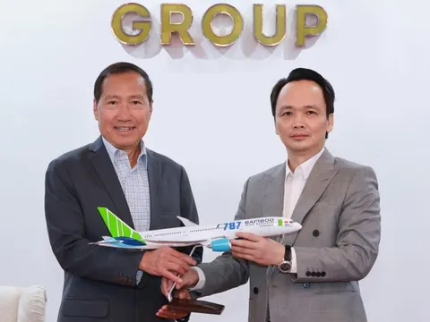 Ông Trịnh Văn Quyết làm việc với Boeing về việc Bamboo Airways thuê máy bay 737 MAX