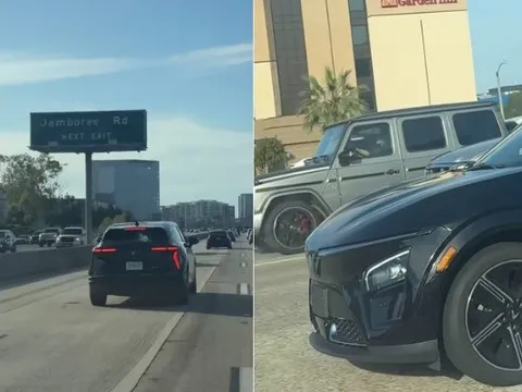 VinFast VF 7 tiếp tục được bắt gặp trên đường phố Mỹ