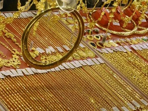 Sáng 20-2, giá vàng miếng SJC tăng mạnh