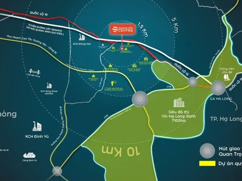 Quảng Yên Centro – Tâm điểm lõi đô thị, thừa hưởng động lực từ khu công nghiệp quy mô