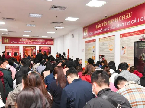 Người mua vàng bạc tại Bảo Tín Minh Châu ngày Thần tài chú ý: Thông báo mới nhất từ doanh nghiệp