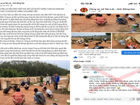 Công an làm việc với tài khoản Facebook "Long Biker’s"