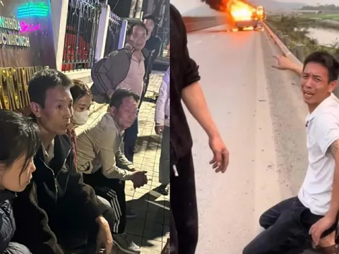Vụ tài xế bất lực bật khóc vì ô tô chở nhiều xe máy bốc cháy: Tiền đền bù là gánh nặng lớn khi nhà còn 3 con nhỏ, mẹ già đau ốm