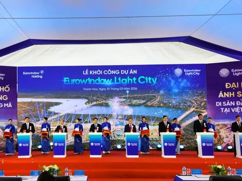 Khởi công siêu đô thị 13 ngàn tỉ đồng bên bờ sông Mã