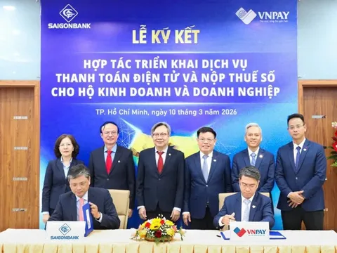 SAIGONBANK và VNPAY triển khai giải pháp số lấy thanh toán làm điểm khởi đầu