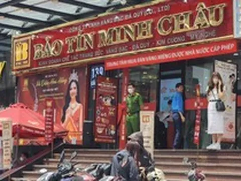 Trưa 26/3, Bảo Tín Minh Châu giảm mạnh giá vàng ngay khi mở cửa trở lại