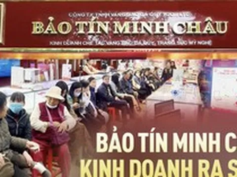 Bảo Tín Minh Châu kinh doanh ra sao: Doanh thu nghìn tỷ - biên lợi nhuận chỉ 0,3%