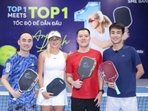 VĐV pickleball số 1 thế giới có mặt tại Việt Nam, ngân hàng Big5 là điểm đến đầu tiên