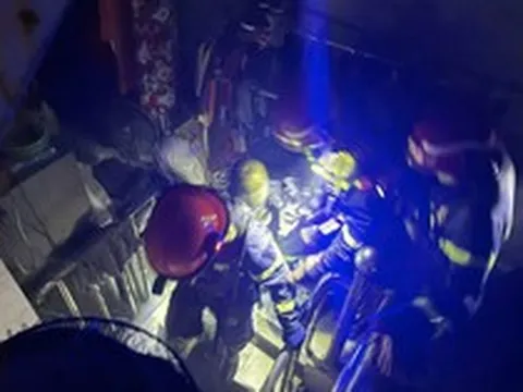 Cháy nhà 6 tầng ở TP.HCM