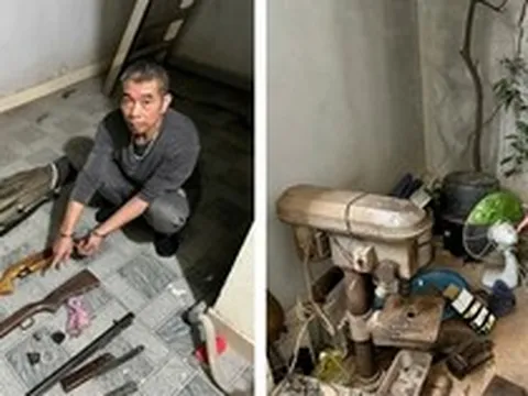 Bắt giữ, khám xét nơi ở của cựu VĐV bắn súng Hoàng Sơn SN 1966