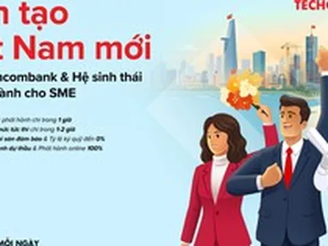 Techcombank – đối tác tài chính hàng đầu đồng hành cùng SME kiến tạo “Việt Nam mới”