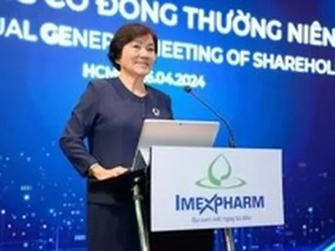 Nhiều lãnh đạo công ty dược Imexpharm bán cổ phiếu