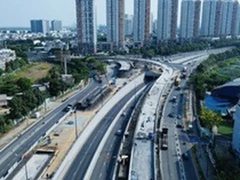 Hạng mục lớn thứ 4 nút giao An Phú về đích dịp 30-4