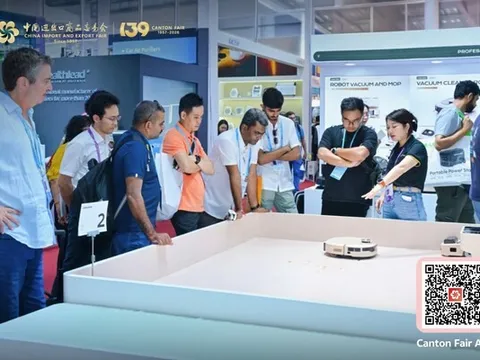 Ngành hàng Điện tử & Thiết bị gia dụng tại Hội chợ Canton lần thứ 139 làm nổi bật thiết bị AI-native, ứng dụng robot vào thực tiễn và thiết kế xanh