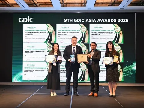 Yili, tập đoàn sữa số 1 Châu Á giành loạt giải thưởng tại GDIC Asia 2026