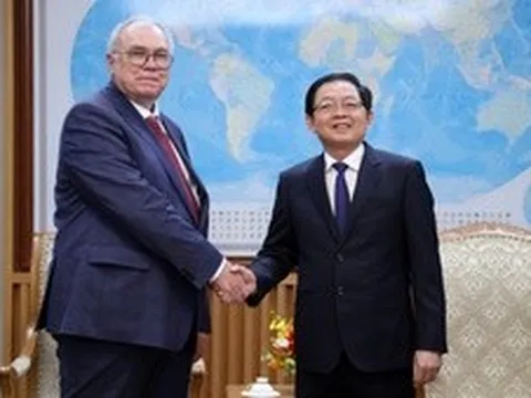 Phó Thủ tướng Hồ Quốc Dũng tiếp lãnh đạo Cơ quan Năng lượng nguyên tử Quốc tế (IAEA)