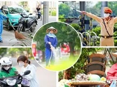 Phố nghỉ lễ, người không nghỉ: Nhịp mưu sinh thầm lặng giữa Hà Nội ngày 1/5