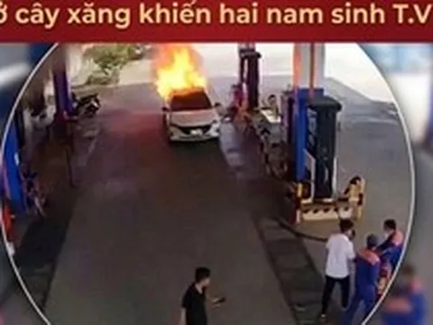 “Làm rõ ẩn ý” tài xế không mở cửa cứu hai sinh mạng trong vụ cháy xe ô tô ở cây xăng