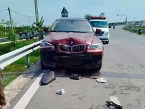 Tài xế ô tô BMW tông tử vong nguyên chủ tịch xã rồi rời khỏi hiện trường