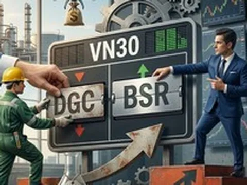 HOSE gạch tên DGC khỏi rổ VN30: BSR chính thức thay thế từ 13/5