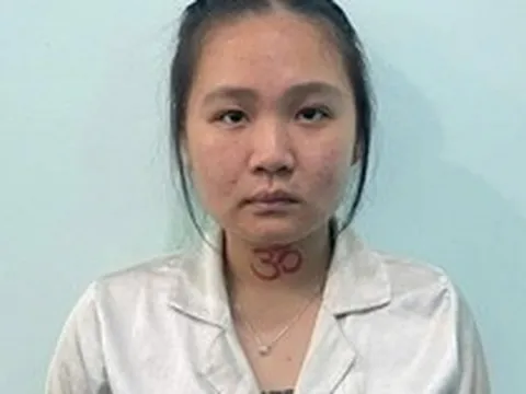 Lê Ngọc Tường Vy sinh năm 2008 đã ra đầu thú