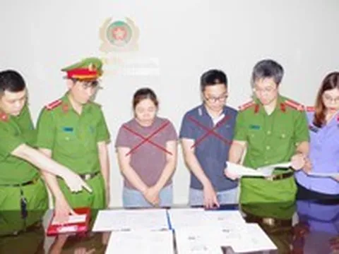 Bắt kế toán Lê Thị Lan Anh và sale bất động sản Nguyễn Tư Duy