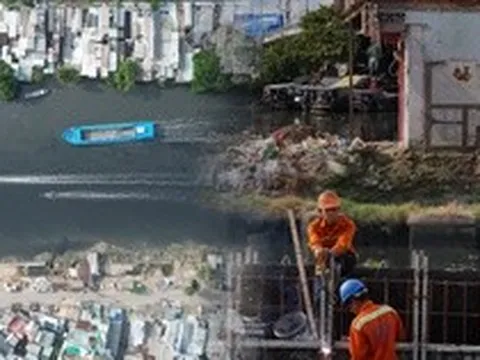 Hiện trạng nhà ven kênh rạch ở TP.HCM trước đợt hồi sinh 'kênh chết' quy mô lớn