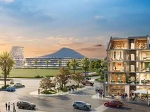 Ra mắt dãy shophouse đẹp nhất dự án Hoang Huy New City