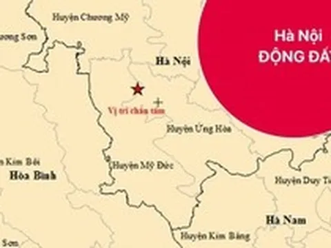 Nhà cửa rung lên trong tích tắc tối 18/5, người dân Hà Nội xôn xao vì nghi có động đất