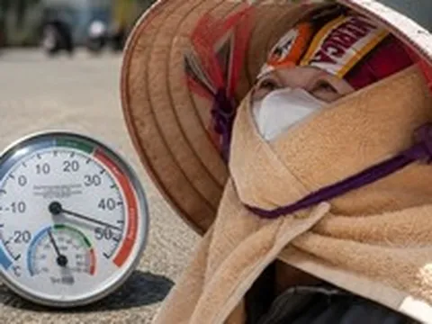 Loạt kỷ lục nhiệt độ tháng 5 bị xô đổ, Hà Nội cao nhất 41,1°C