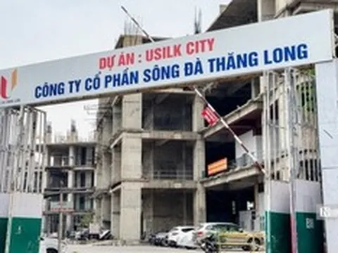 Chủ đầu tư dự án Usilk City bị xử phạt do chậm công bố thông tin