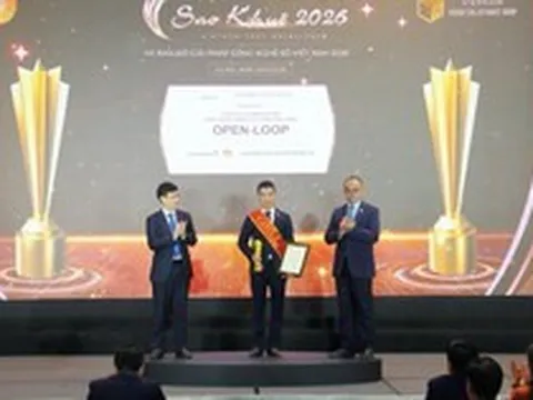 SACOMBANK nhận giải thưởng Sao Khuê 2026 và ghi tên trên Bản đồ Giải pháp Công nghệ số Việt Nam