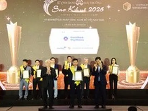 VietinBank iPay Mobile lọt Top 10 Sao Khuê 2026, khẳng định vị thế ứng dụng ngân hàng số hàng đầu