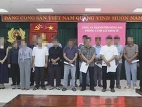 Khởi tố 38 bị can liên quan đến kê khống hoá đơn hơn 1.000 tỷ đồng ở Đồng Nai