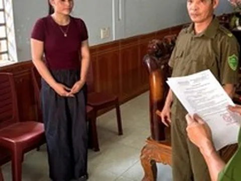 Quyết định khởi tố Nguyễn Thị Trang SN 1990
